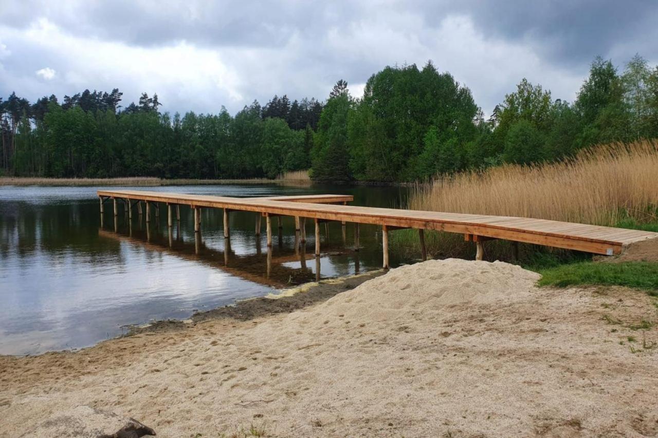 Villa Domecek U Lesa Humpolec Esterno foto
